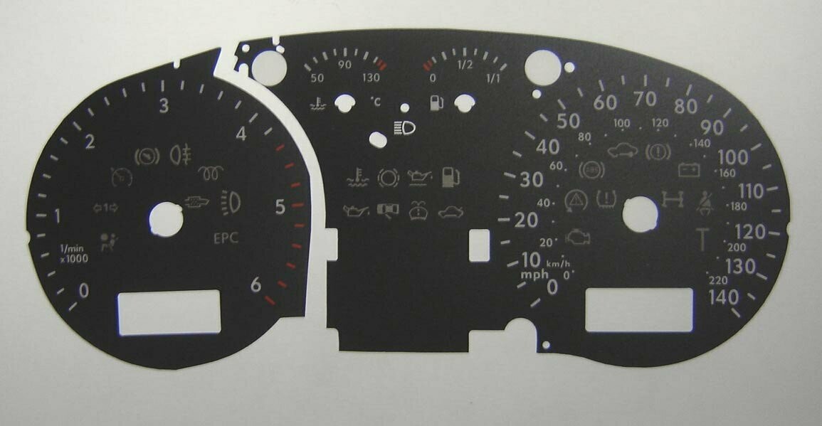 GOLF / BORA MPH DIAL CONVERSION