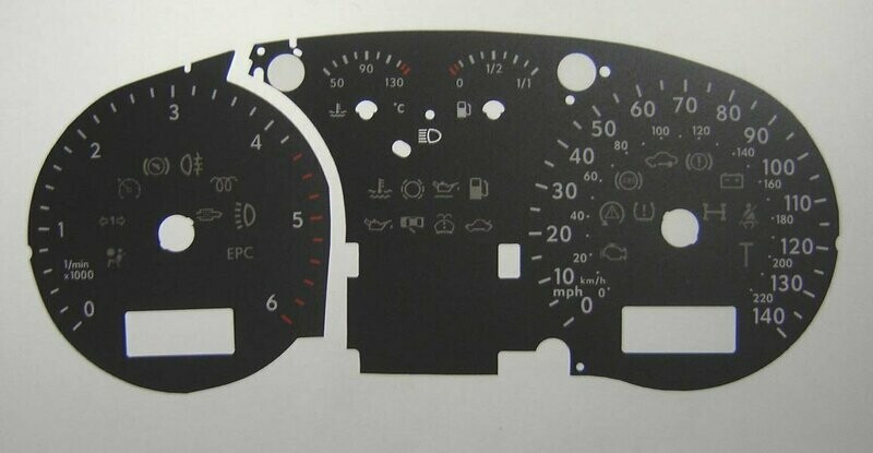 GOLF / BORA MPH DIAL CONVERSION