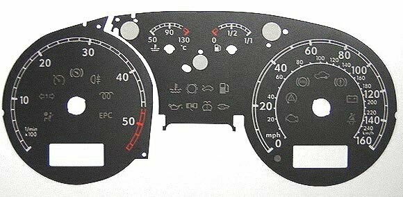 PASSAT DIESEL MPH DIAL CONVERSION