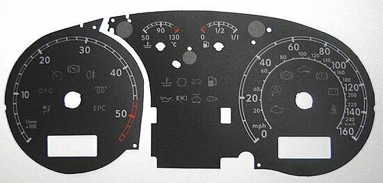 GOLF / BORA MPH DIAL CONVERSION