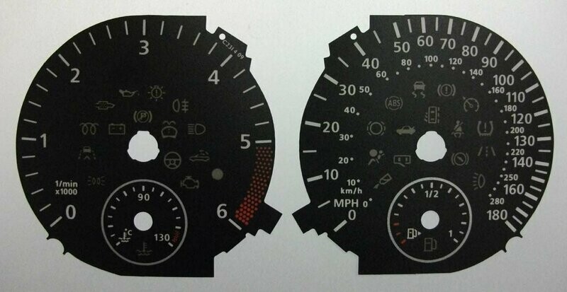 GOLF GTi DIESEL MPH DIAL CONVERSION