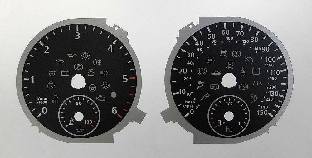 SHARAN / ALHAMBRA MPH DIAL CONVERSION