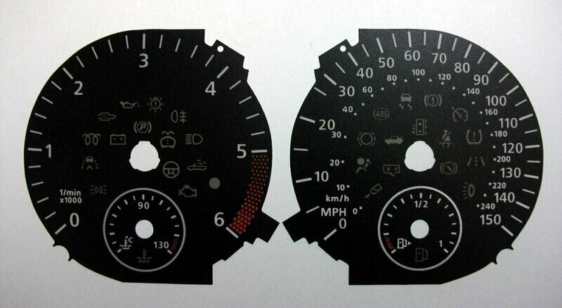 SHARAN / ALHAMBRA MPH DIAL CONVERSION