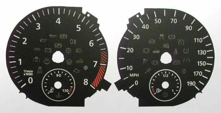 GOLF GTi / R MPH DIAL CONVERSION