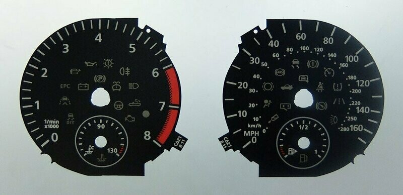 GOLF GTi / R MPH DIAL CONVERSION