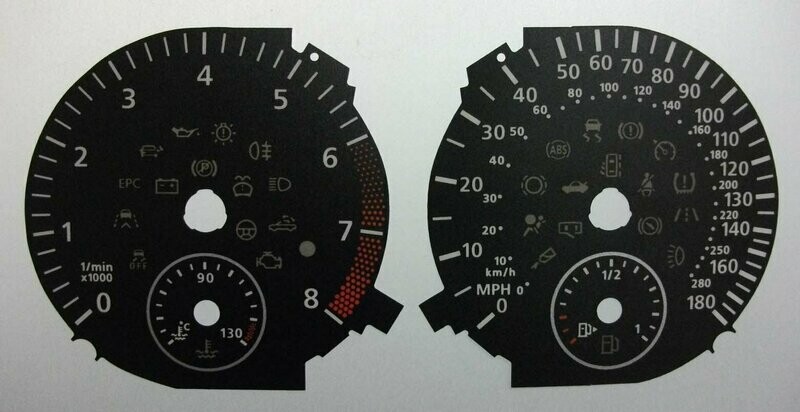 GOLF GTi / R MPH DIAL CONVERSION