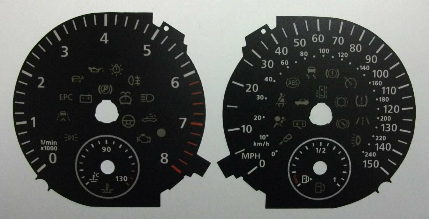 SHARAN / ALHAMBRA MPH DIAL CONVERSION