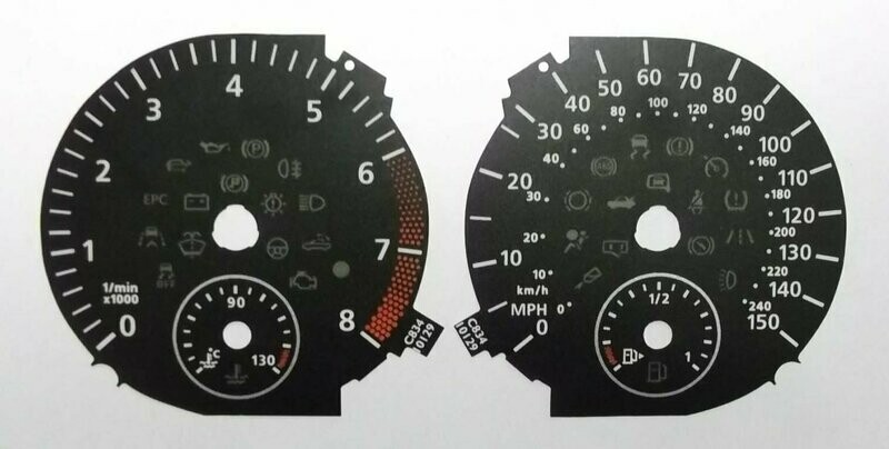 SHARAN / ALHAMBRA MPH DIAL CONVERSION
