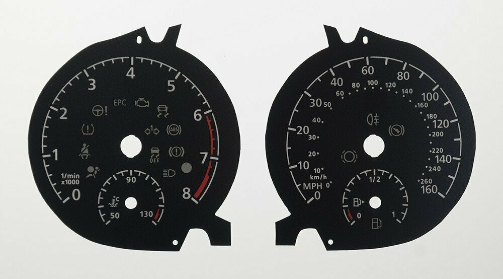 PASSAT PETROL MPH DIAL CONVERSION