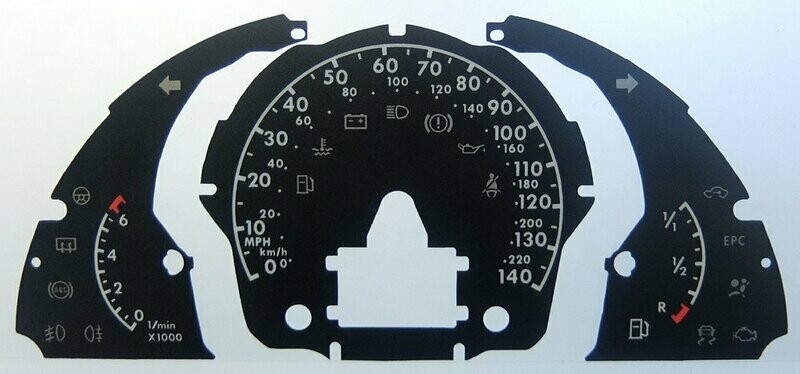 FOX MPH DIAL CONVERSION