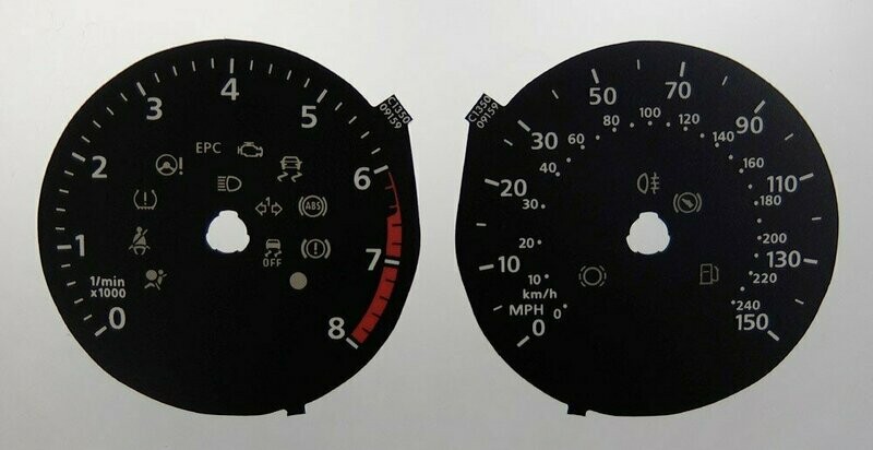 POLO PETROL MPH DIAL CONVERSION