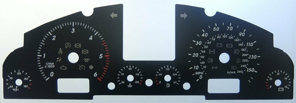 TOUAREG MPH DIAL CONVERSION