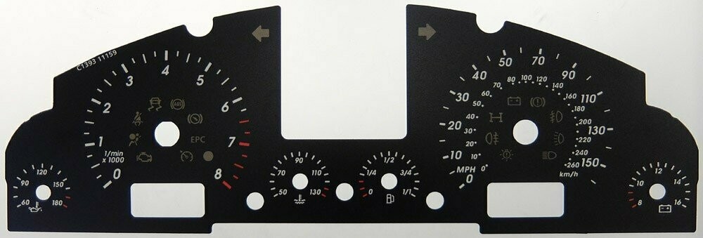 TOUAREG MPH DIAL CONVERSION