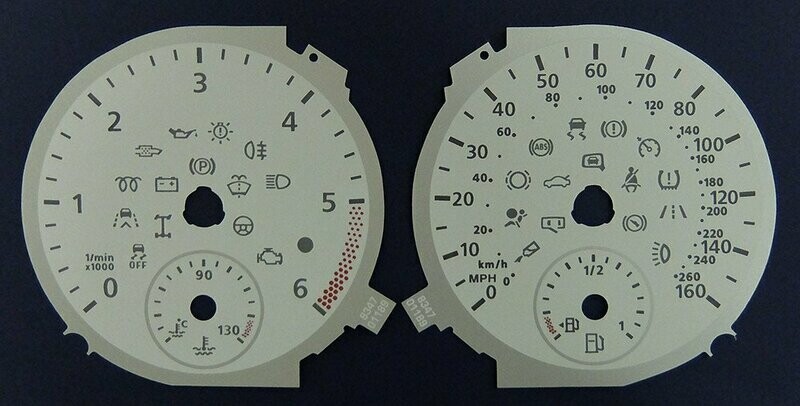 TRANSPORTER T5 MPH DIAL CONVERSION