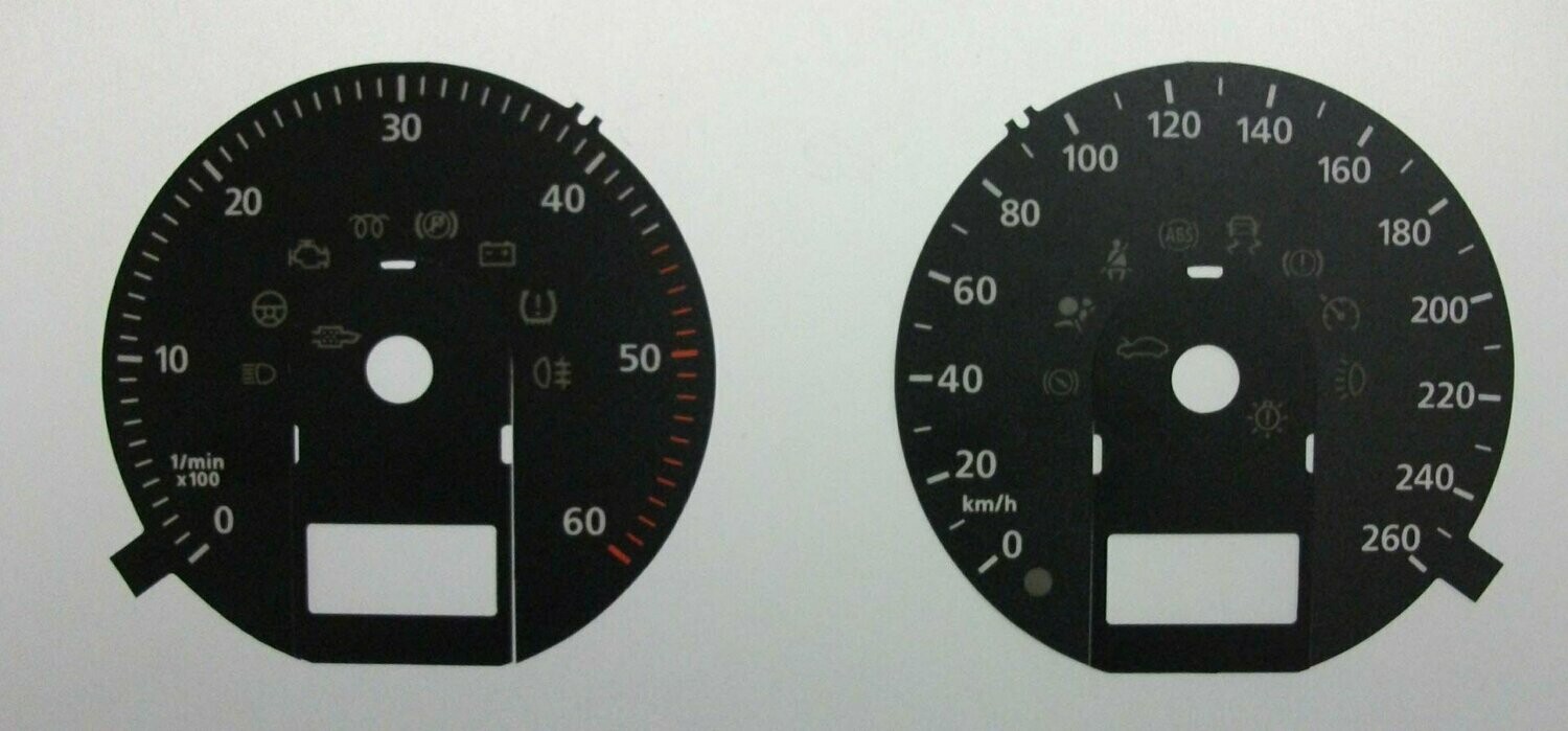 PASSAT DIESEL KMH DIAL CONVERSION