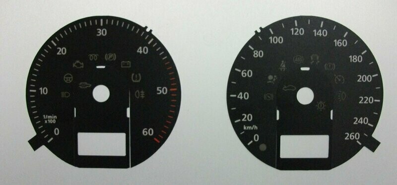 PASSAT DIESEL KMH DIAL CONVERSION
