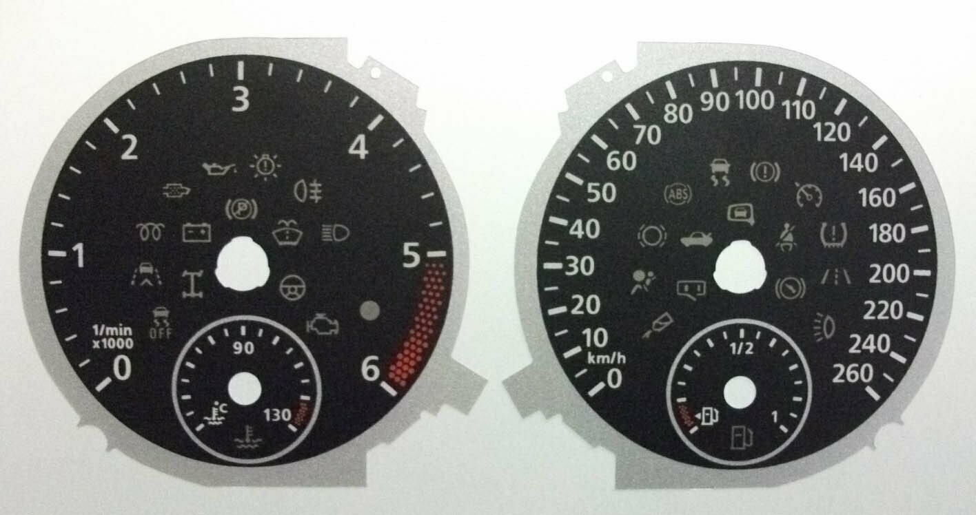 TRANSPORTER KMH DIAL CONVERSION