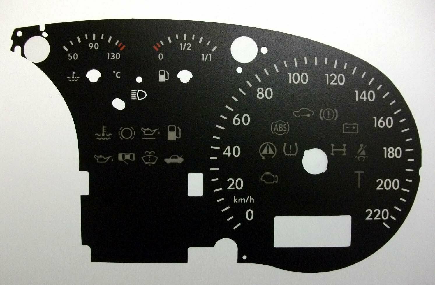 TRANSPORTER T4 KMH DIAL CONVERSION
