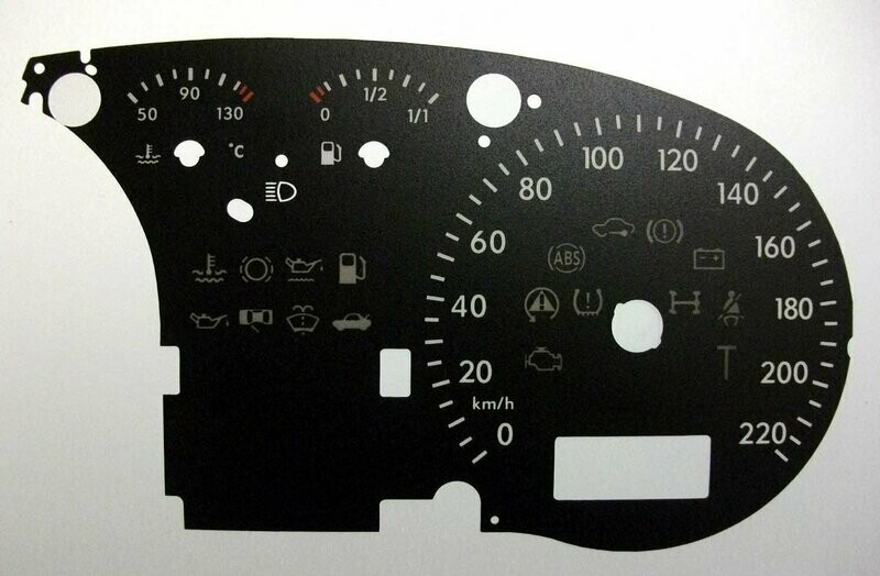 GOLF BORA KMH DIAL CONVERSION