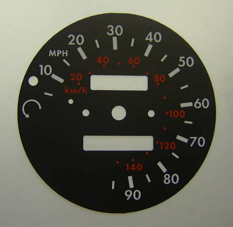TRABANT MPH DIAL CONVERSION