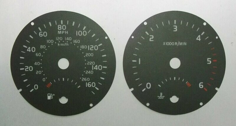 VOLVO DIESEL MPH DIAL CONVERSION