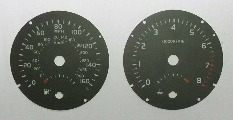 VOLVO PETROL MPH DIAL CONVERSION