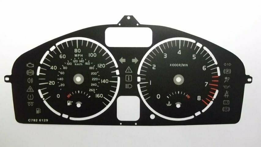 VOLVO PETROL MPH DIAL CONVERSION