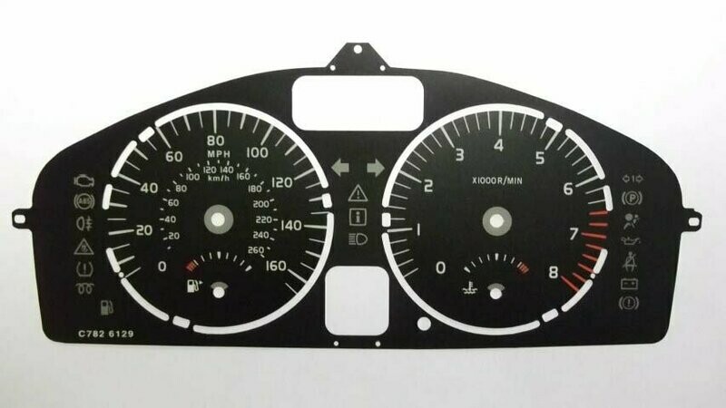 VOLVO PETROL MPH DIAL CONVERSION