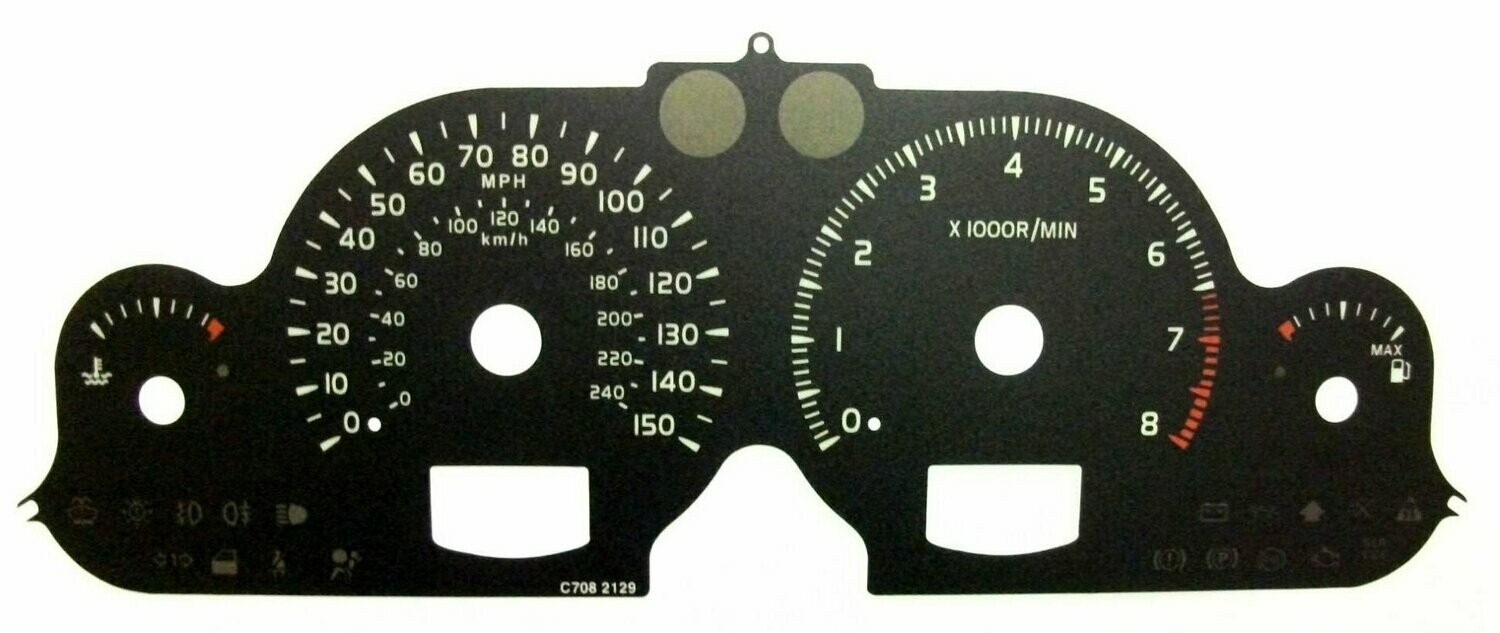 VOLVO PETROL MPH DIAL CONVERSION