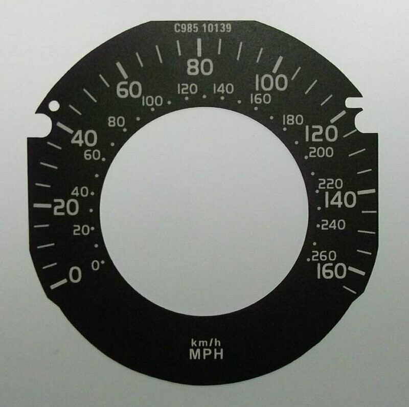 VOLVO MPH DIAL CONVERSION