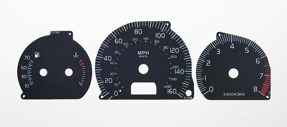 VOLVO PETROL MPH DIAL CONVERSION