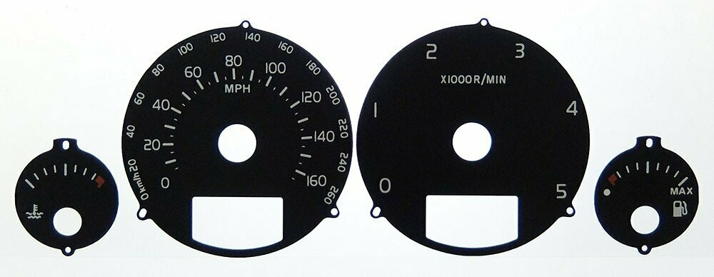 VOLVO DIESEL MPH DIAL CONVERSION
