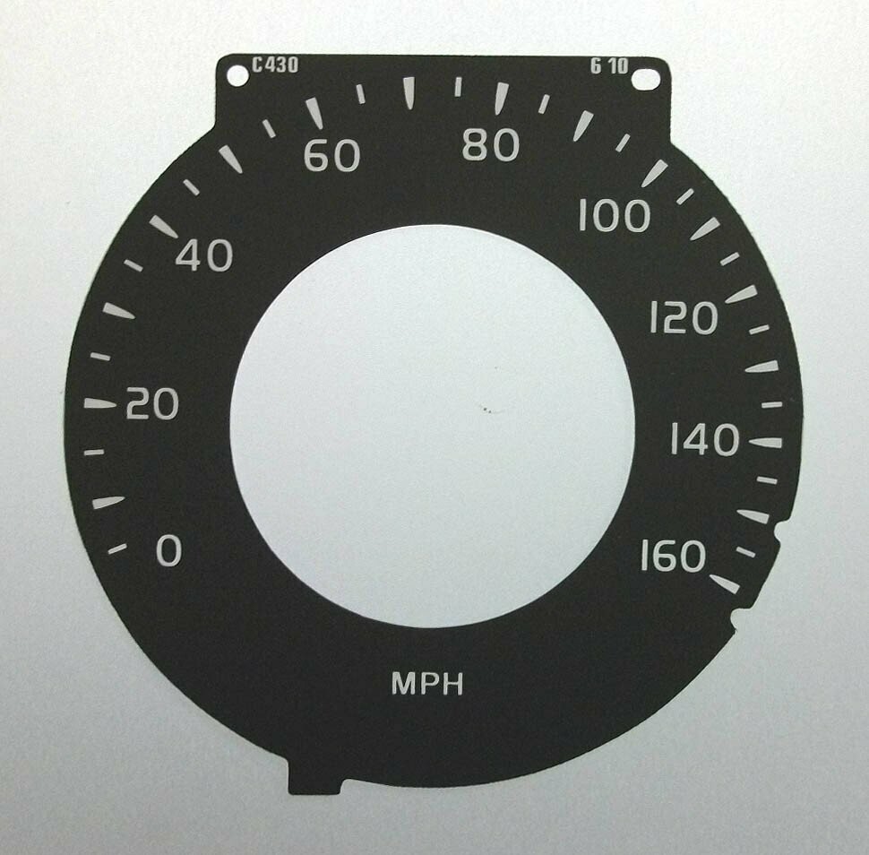 VOLVO MPH DIAL CONVERSION