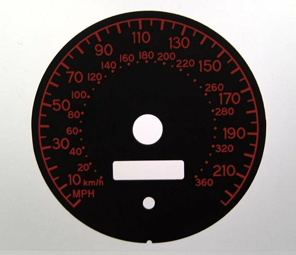 WIESMANN MPH DIAL CONVERSION