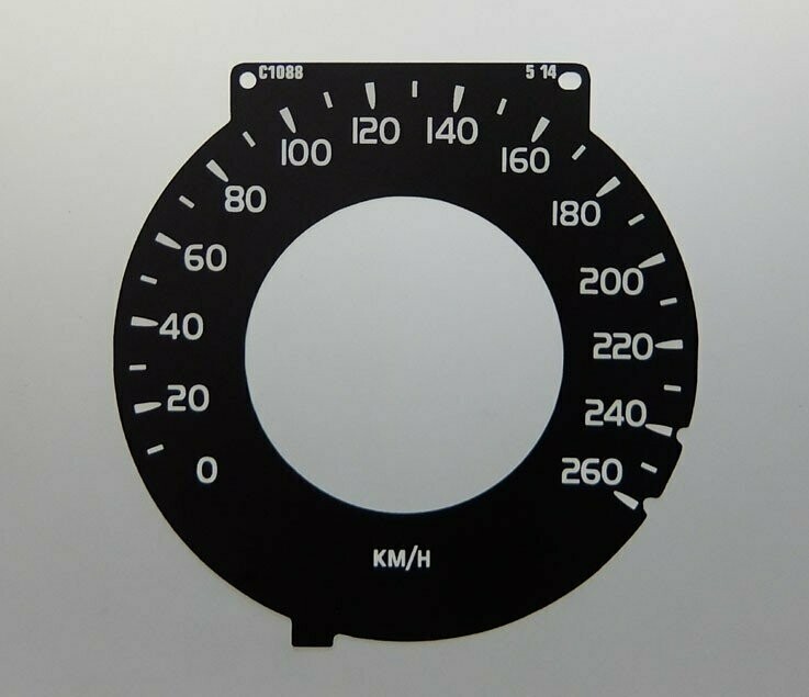 VOLVO KMH DIAL CONVERSION