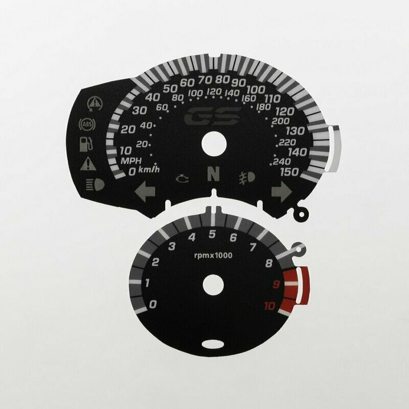 BMW F800 MPH DIAL CONVERSION