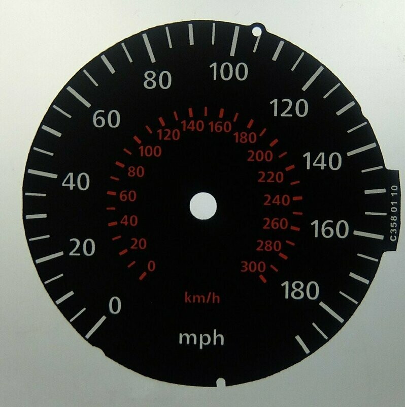 BMW K1200 MPH DIAL CONVERSION