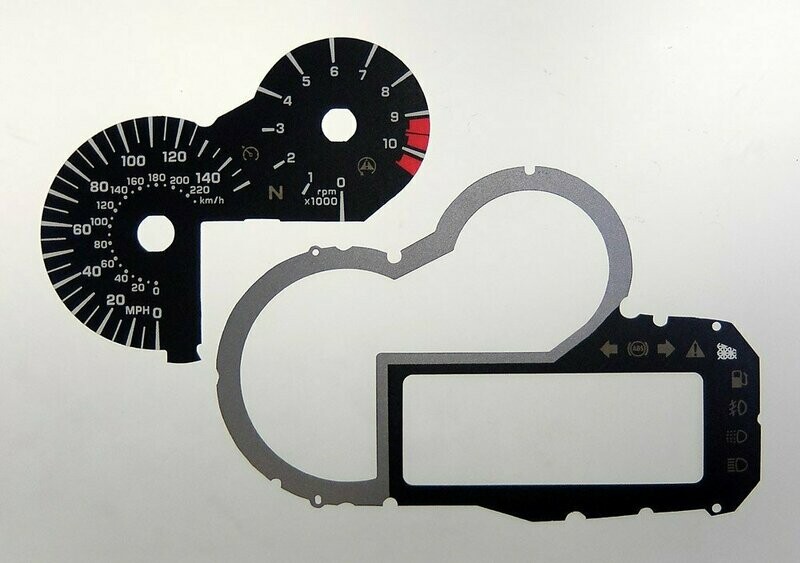 BMW R1200 MPH DIAL CONVERSION