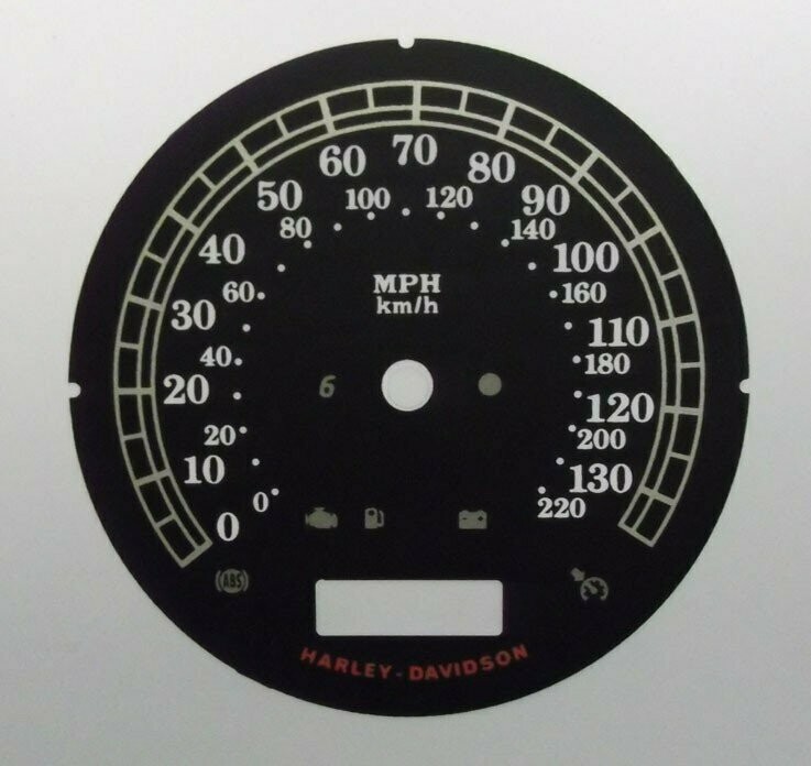 HARLEY DAVIDSON MPH DIAL CONVERSION