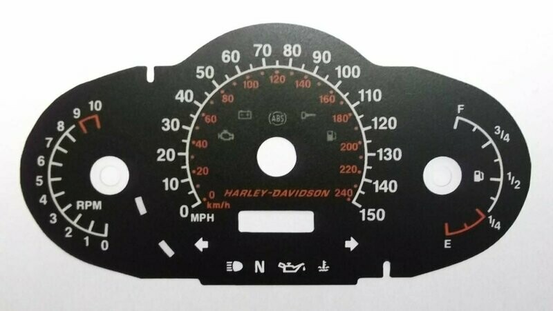 HARLEY DAVIDSON MPH DIAL CONVERSION