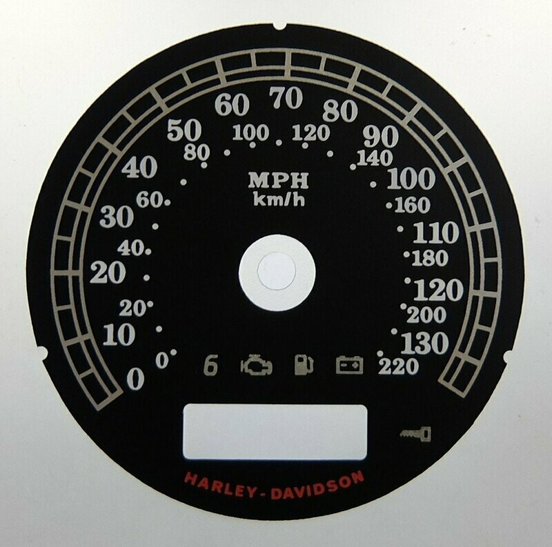 HARLEY DAVIDSON MPH DIAL CONVERSION
