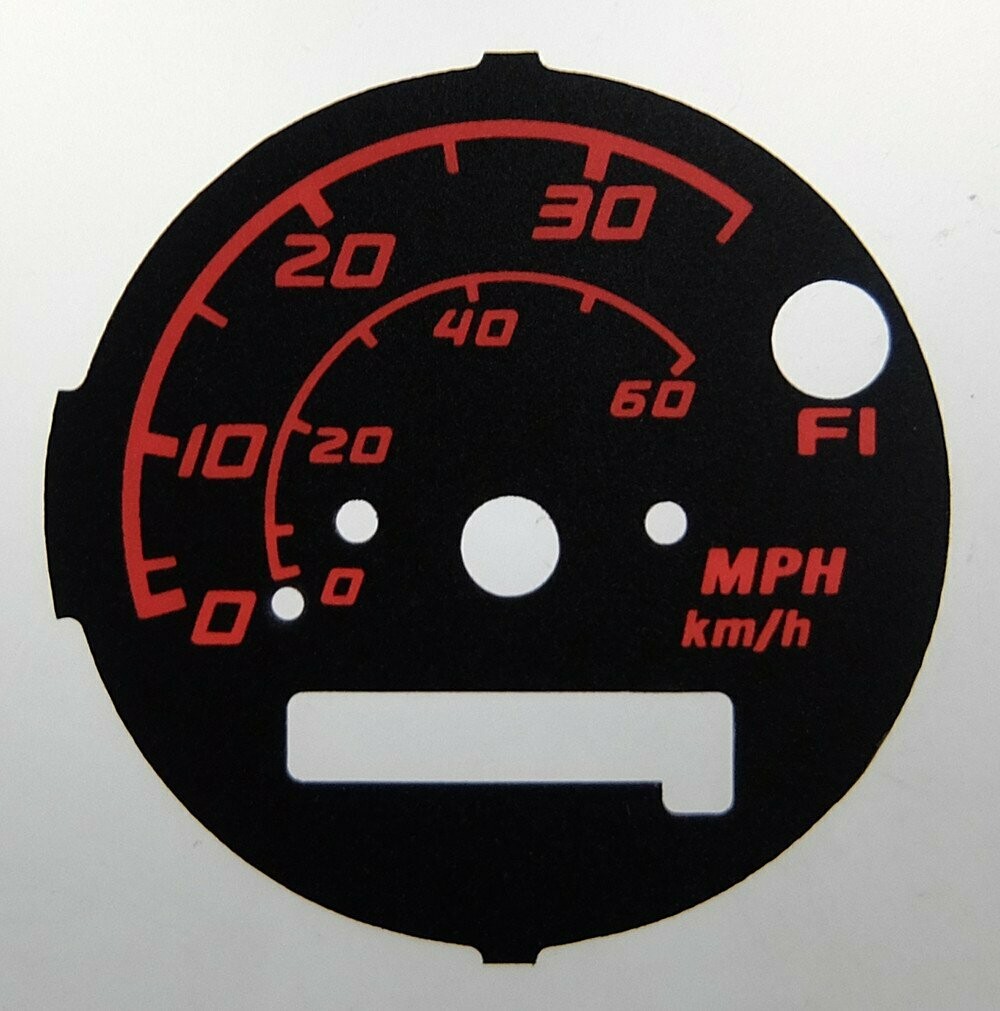 HONDA NPS MPH DIAL CONVERSION