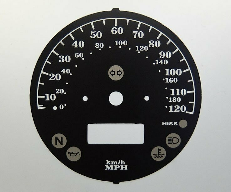 HONDA VT MPH DIAL CONVERSION