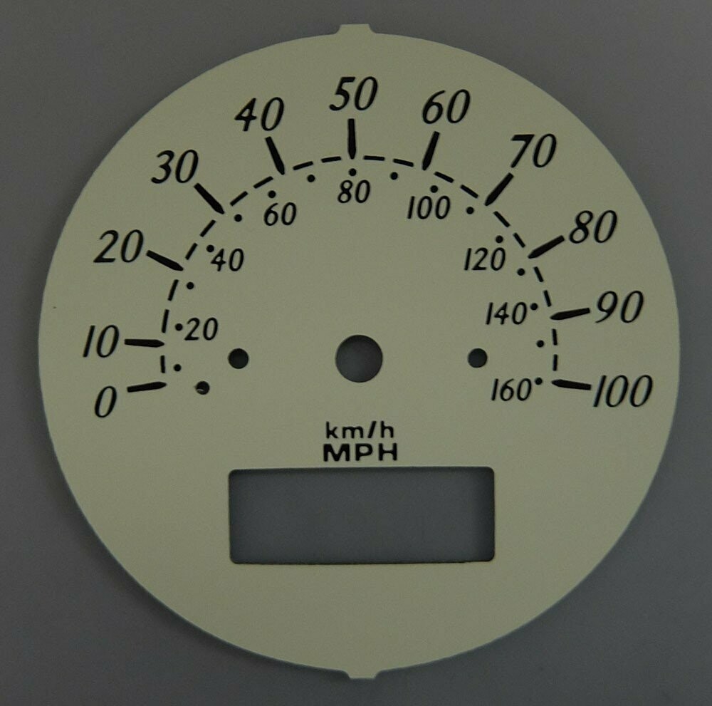 HONDA VT MPH DIAL CONVERSION