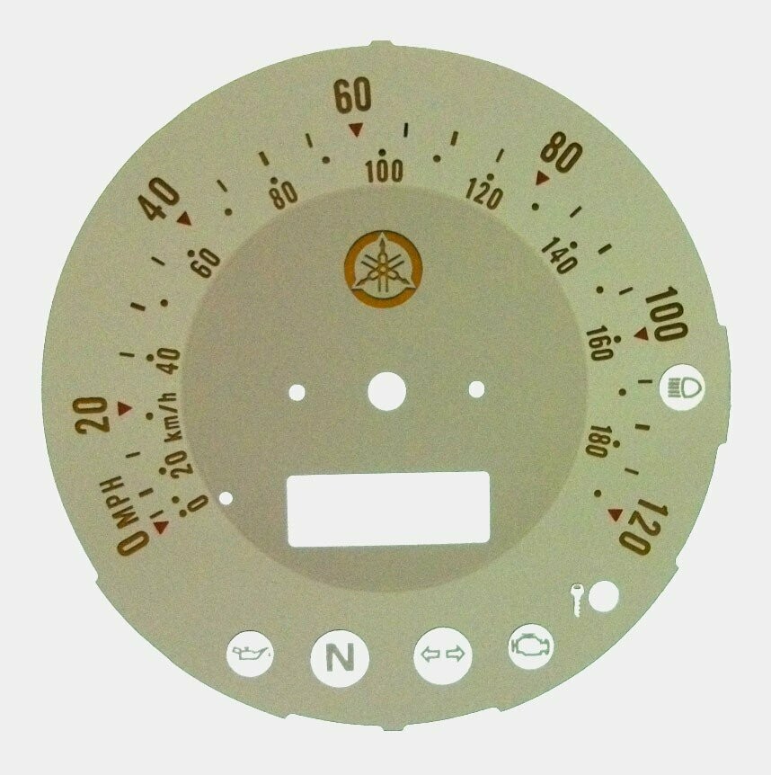 YAMAHA MPH DIAL CONVERSION