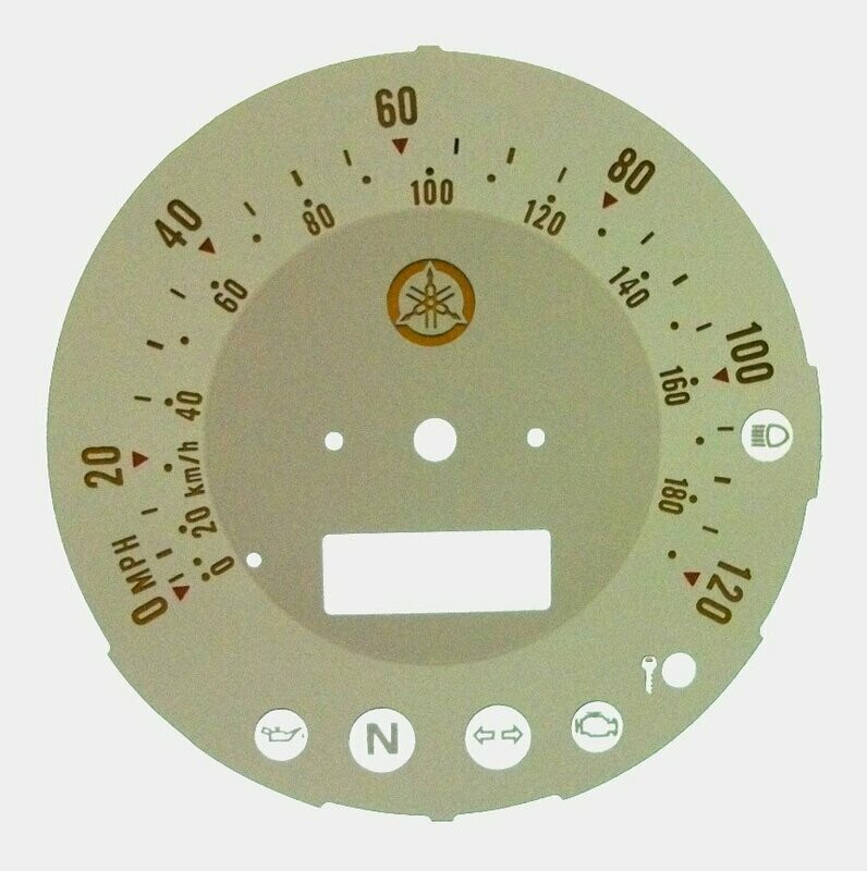 YAMAHA MPH DIAL CONVERSION