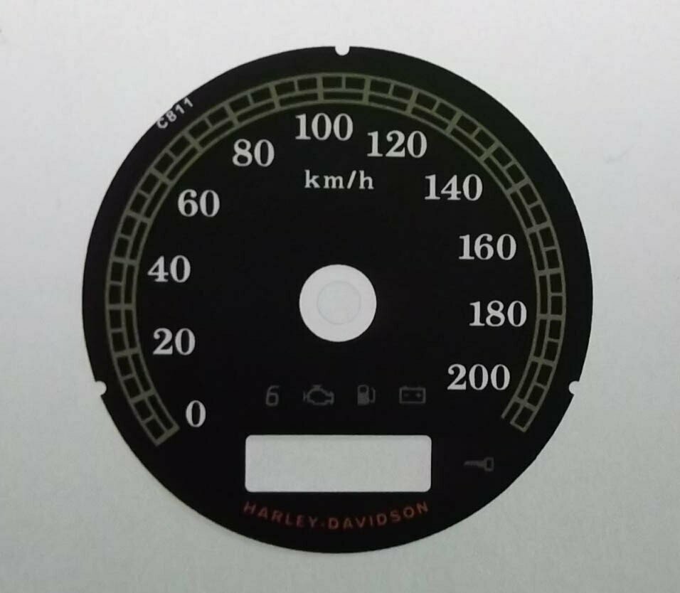 HARLEY DAVIDSON KMH DIAL CONVERSION