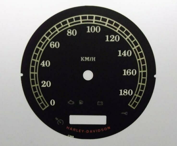 HARLEY DAVIDSON KMH DIAL CONVERSION