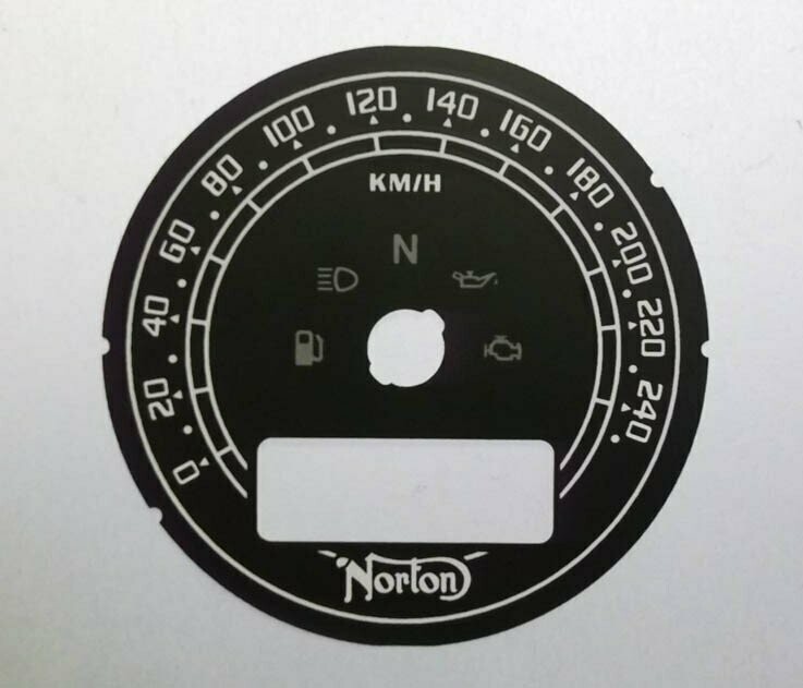 NORTON KMH DIAL CONVERSION