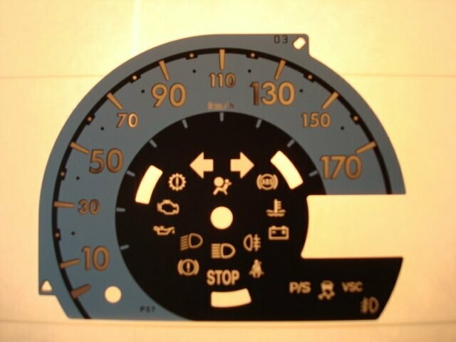 C1 / 107 / AYGO KMH DIAL CONVERSION